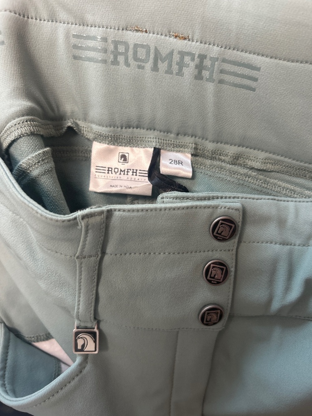 RoMFH Black Label Breeches, NWT paid $150 - Picture 3 of 4